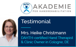 Mrs. Heike Christmann – Certified Hand Therapist (AfH) & Clinic Owner